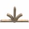Ekena Millwork Redmond Rough Sawn Timber Gable Bracket, Douglas Fir, 84"W x 56"H x 6"D x 6"F, 16/12 Pitch GBW084X56X0606RED00RDF - alternate 2